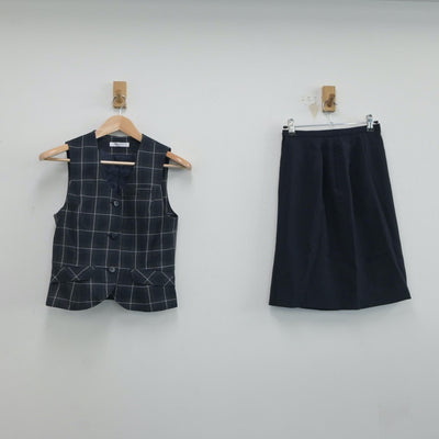 【中古】会社制服 事務服 2点 sf017174