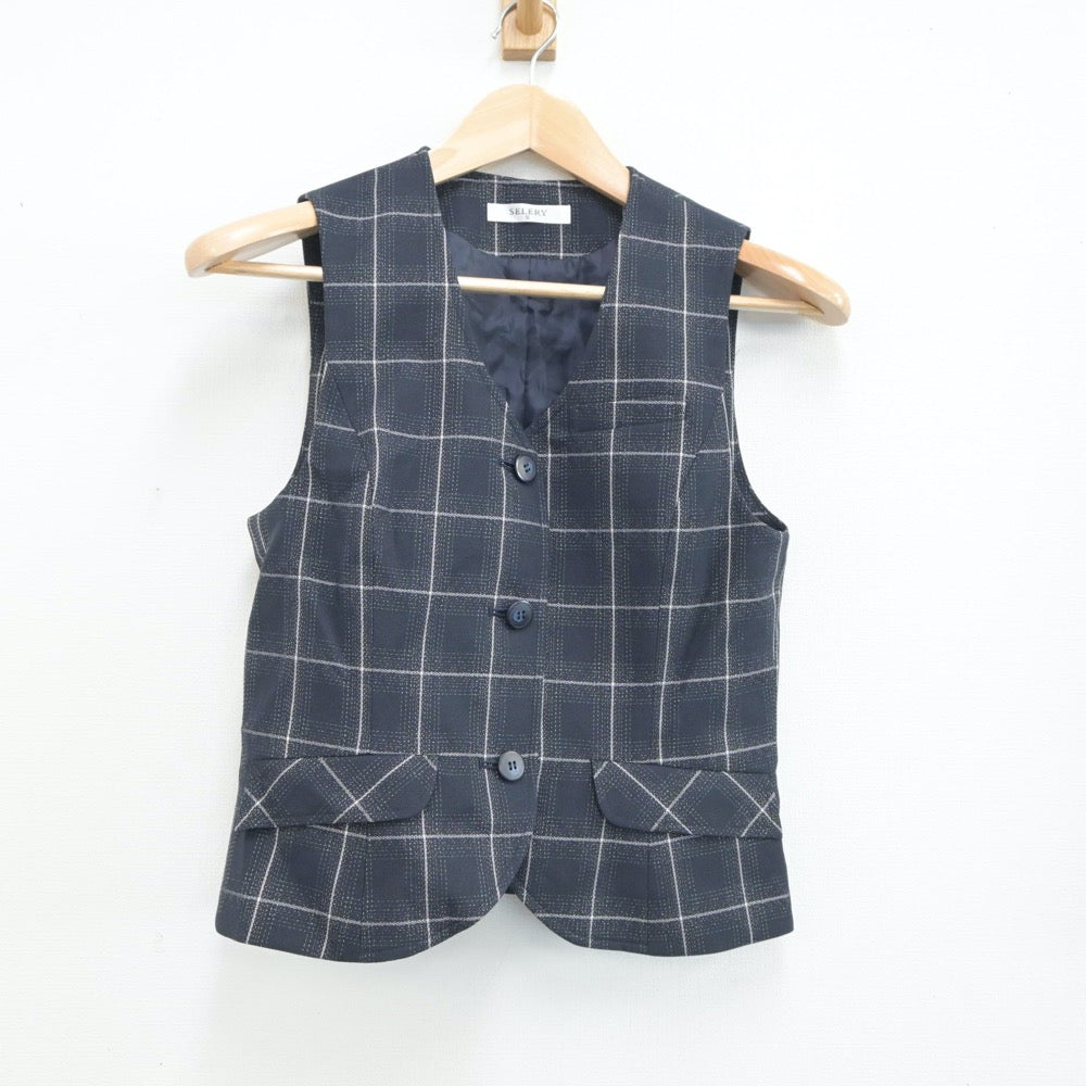 【中古】会社制服 事務服 2点 sf017174