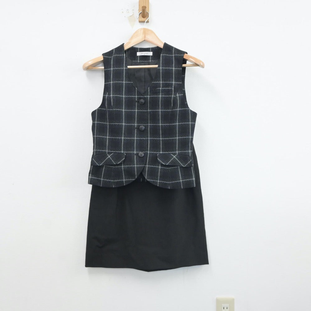 【中古】会社制服 事務服 2点 sf017175