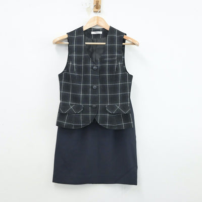 【中古】会社制服 事務服 2点 sf017176