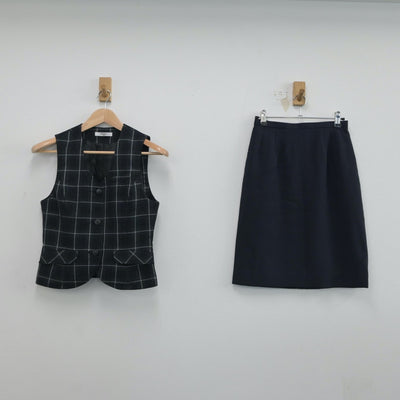 【中古】会社制服 事務服 2点 sf017176