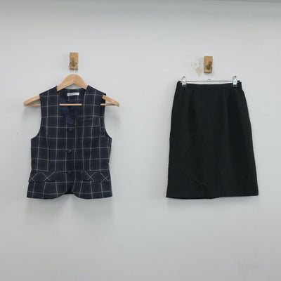 【中古】会社制服 事務服 2点 sf017177