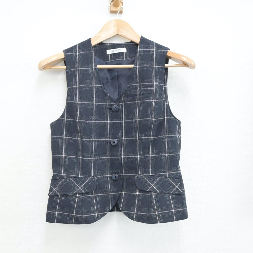 【中古】会社制服 事務服 2点 sf017177