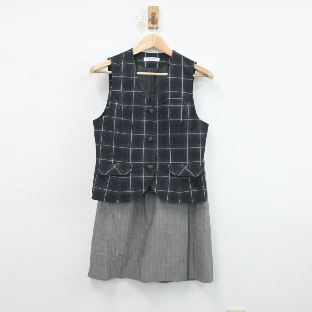 【中古】会社制服 事務服 2点 sf017178