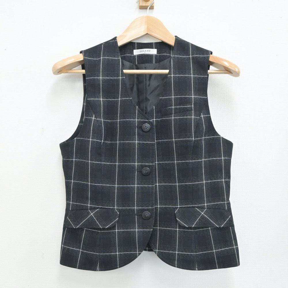 【中古】会社制服 事務服 2点 sf017178