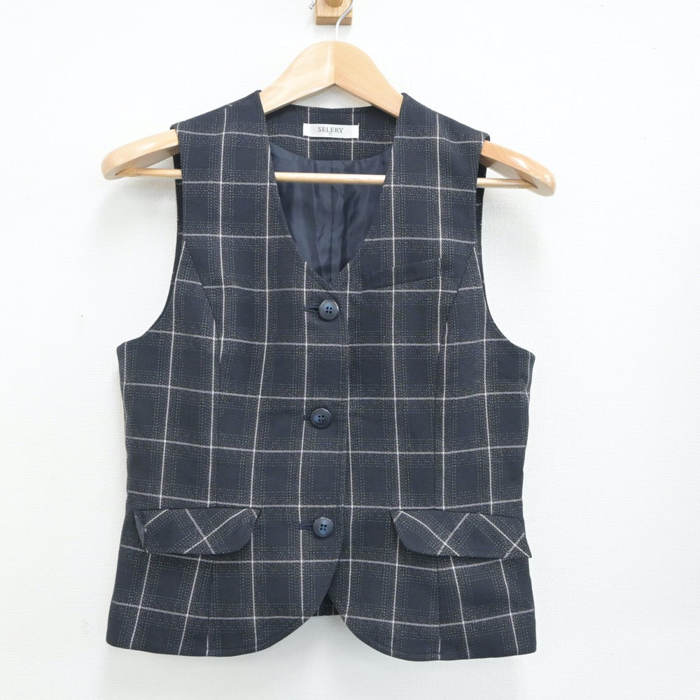 【中古】会社制服 事務服 2点 sf017179