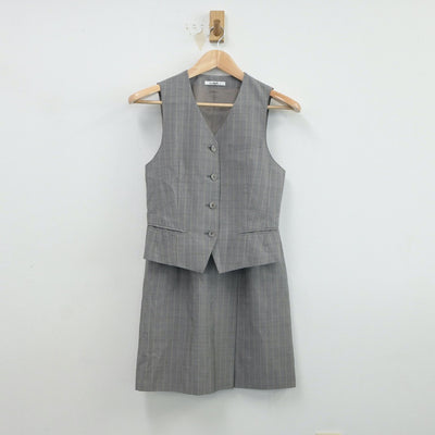 【中古】会社制服 事務服 2点 sf017183