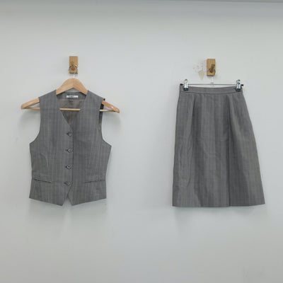 【中古】会社制服 事務服 2点 sf017183