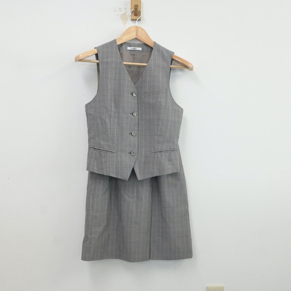 【中古】会社制服 事務服 2点 sf017184