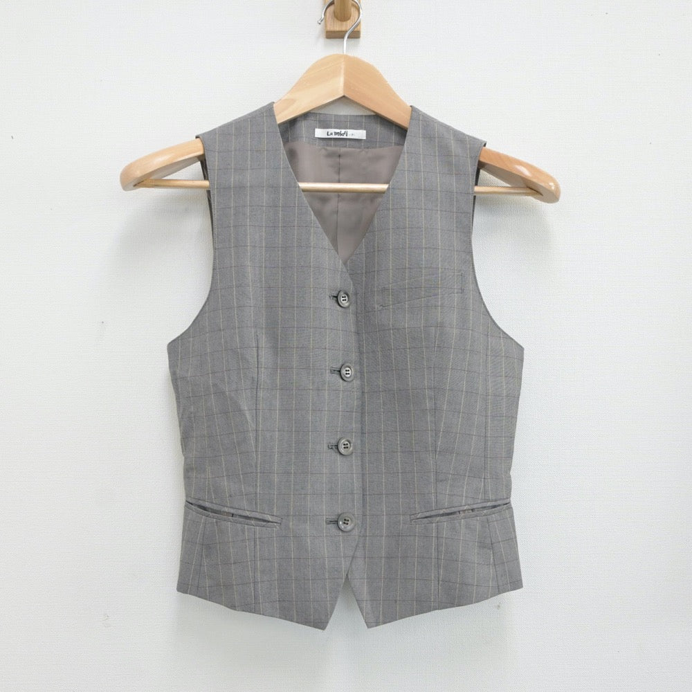 【中古】会社制服 事務服 2点 sf017184