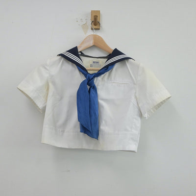 【中古】東京都 東京女学館中学校・高等学校 女子制服 2点（セーラー服）sf017186