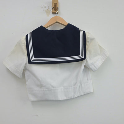 【中古】東京都 東京女学館中学校・高等学校 女子制服 2点（セーラー服）sf017186