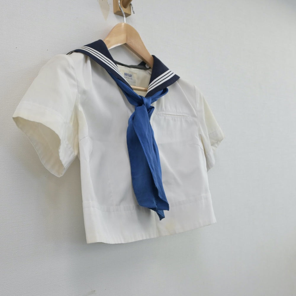 【中古】東京都 東京女学館中学校・高等学校 女子制服 2点（セーラー服）sf017186