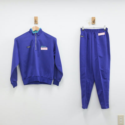 【中古】広島県 矢野中学校 女子制服 3点（ジャージ 上・ジャージ 下）sf017189