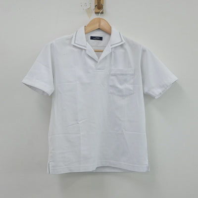 【中古】広島県 矢野中学校 女子制服 2点（シャツ）sf017196