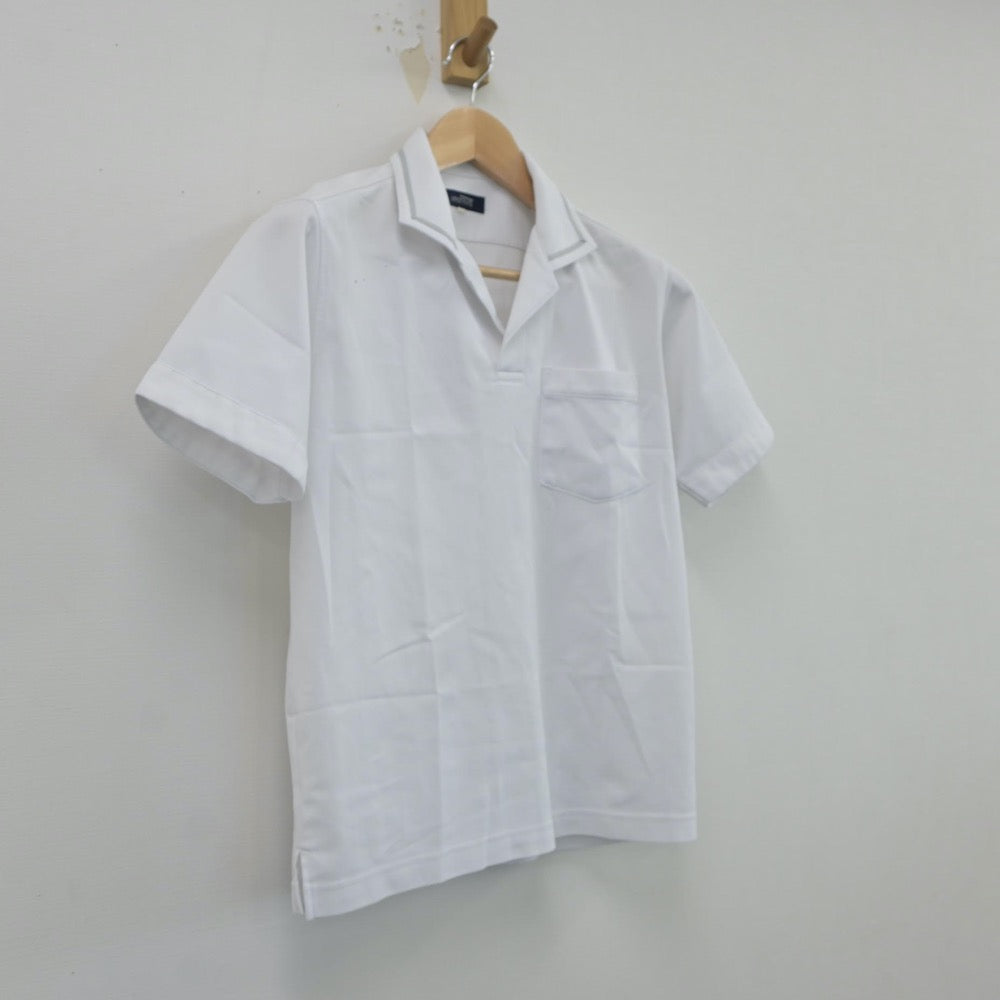 【中古】広島県 矢野中学校 女子制服 2点（シャツ）sf017196