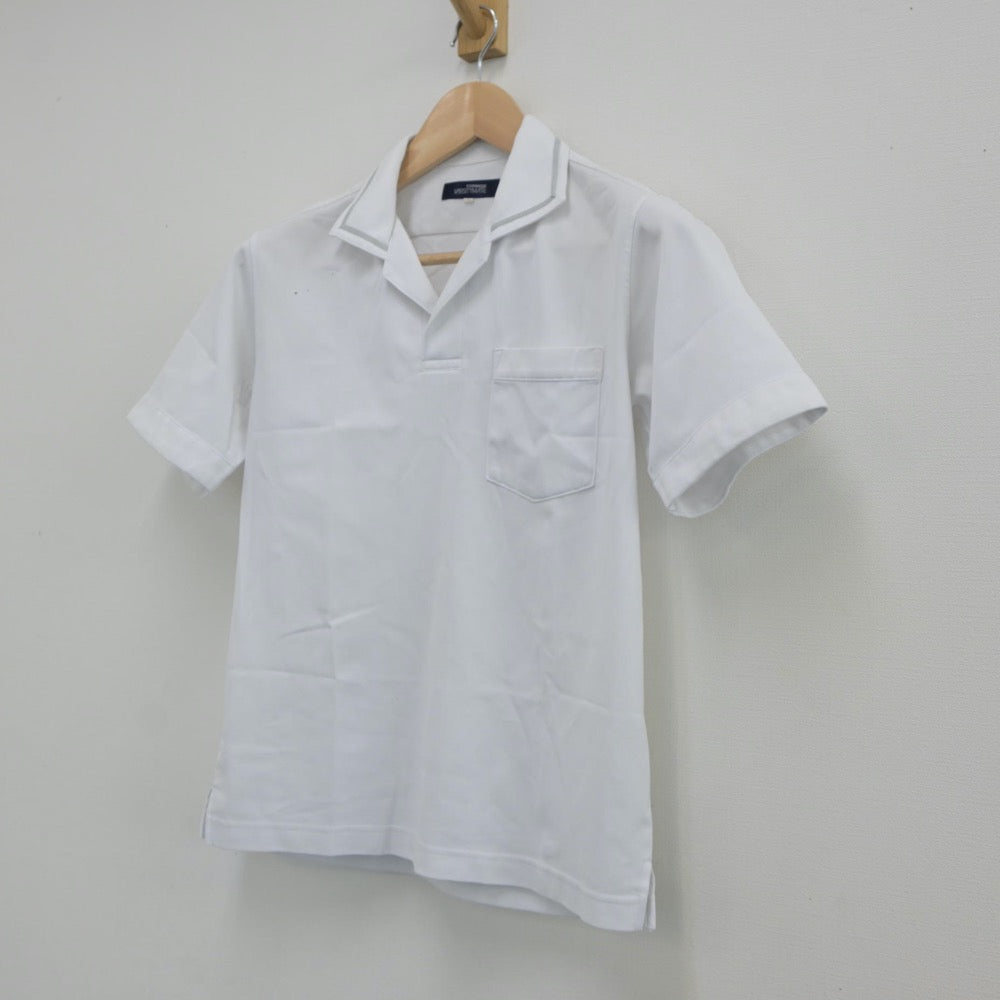 【中古】広島県 矢野中学校 女子制服 2点（シャツ）sf017196