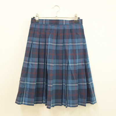 【中古】福島県 本宮高等学校 女子制服 3点（セーラー服・ニットベスト・スカート）sf017198