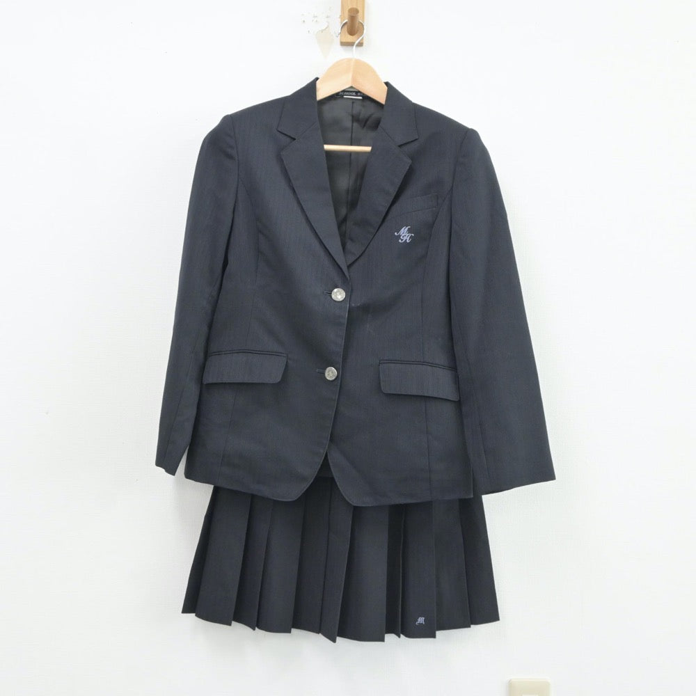 【中古】宮城県 松島高等学校 女子制服 4点（ブレザー・スカート）sf017207