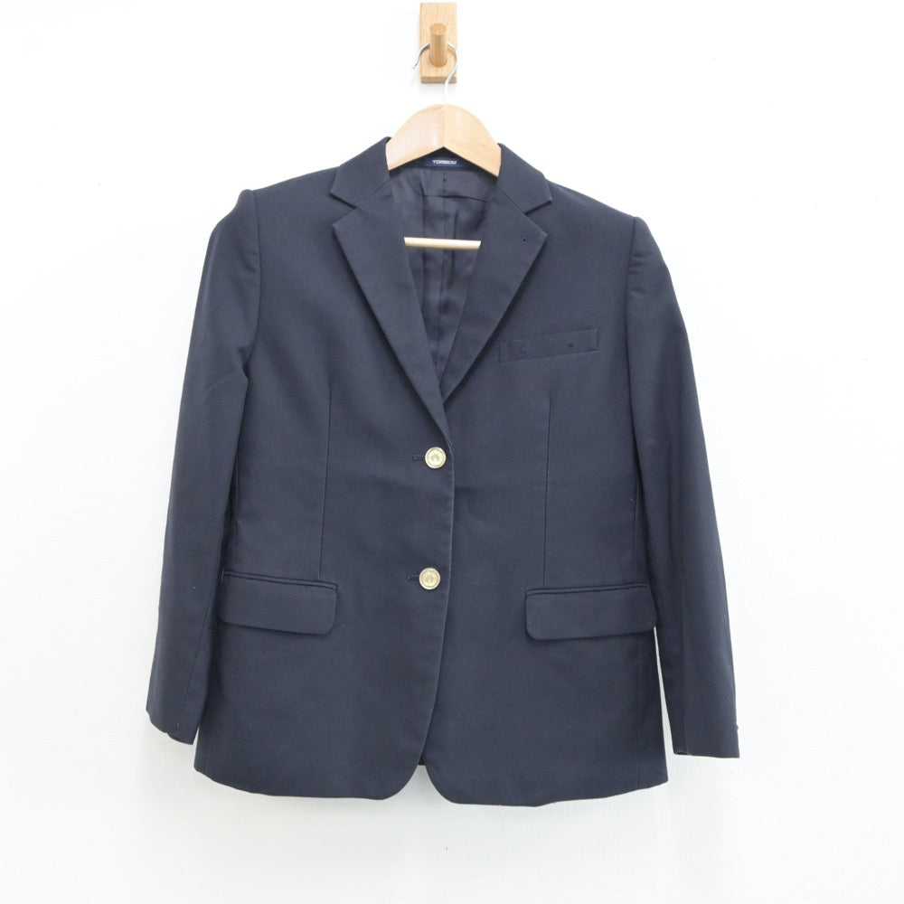 【中古】宮城県 大郷中学校 女子制服 3点（ブレザー・スカート）sf017208