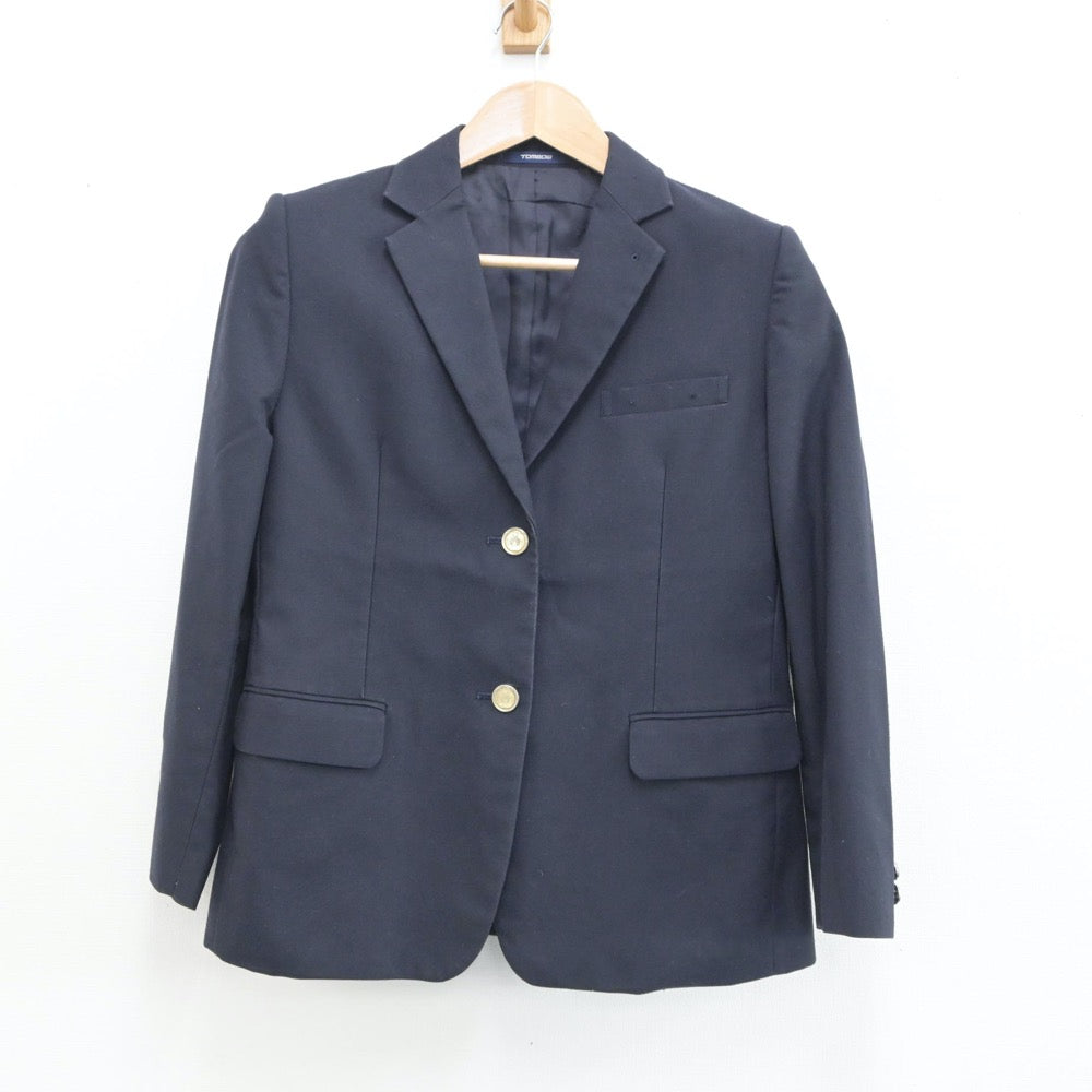 【中古】宮城県 大郷中学校 女子制服 3点（ブレザー・スカート）sf017209