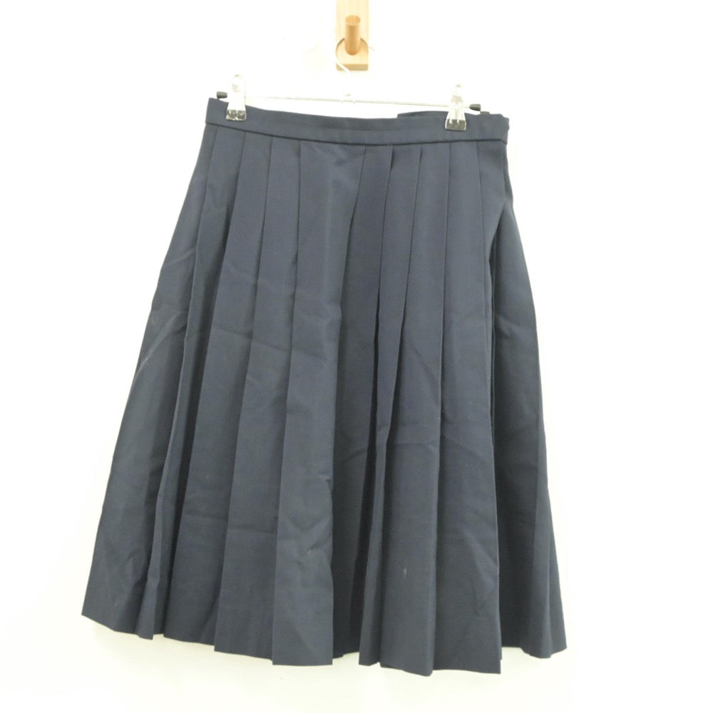 【中古】北海道 七飯中学校 女子制服 3点（セーラー服・スカート）sf017210