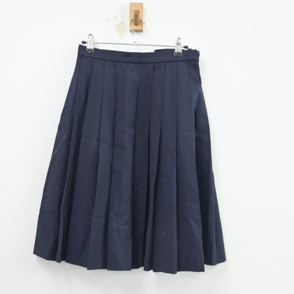 【中古】北海道 七飯中学校 女子制服 3点（セーラー服・スカート）sf017212