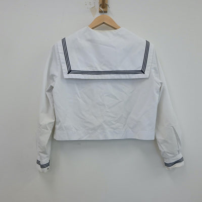 【中古】北海道 七飯中学校 女子制服 4点（セーラー服）sf017216