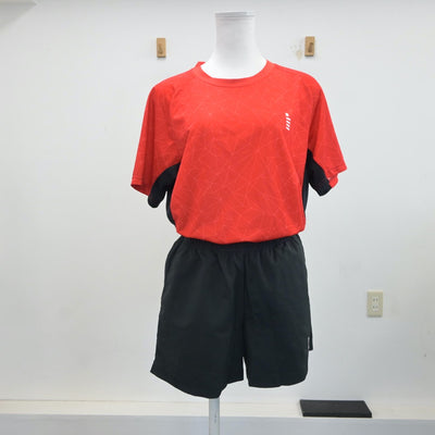 【中古】石川県 西南部中学校/バドミントン部ユニフォーム 女子制服 3点（部活ユニフォーム 上下）sf017220