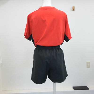 【中古】石川県 西南部中学校/バドミントン部ユニフォーム 女子制服 3点（部活ユニフォーム 上下）sf017220