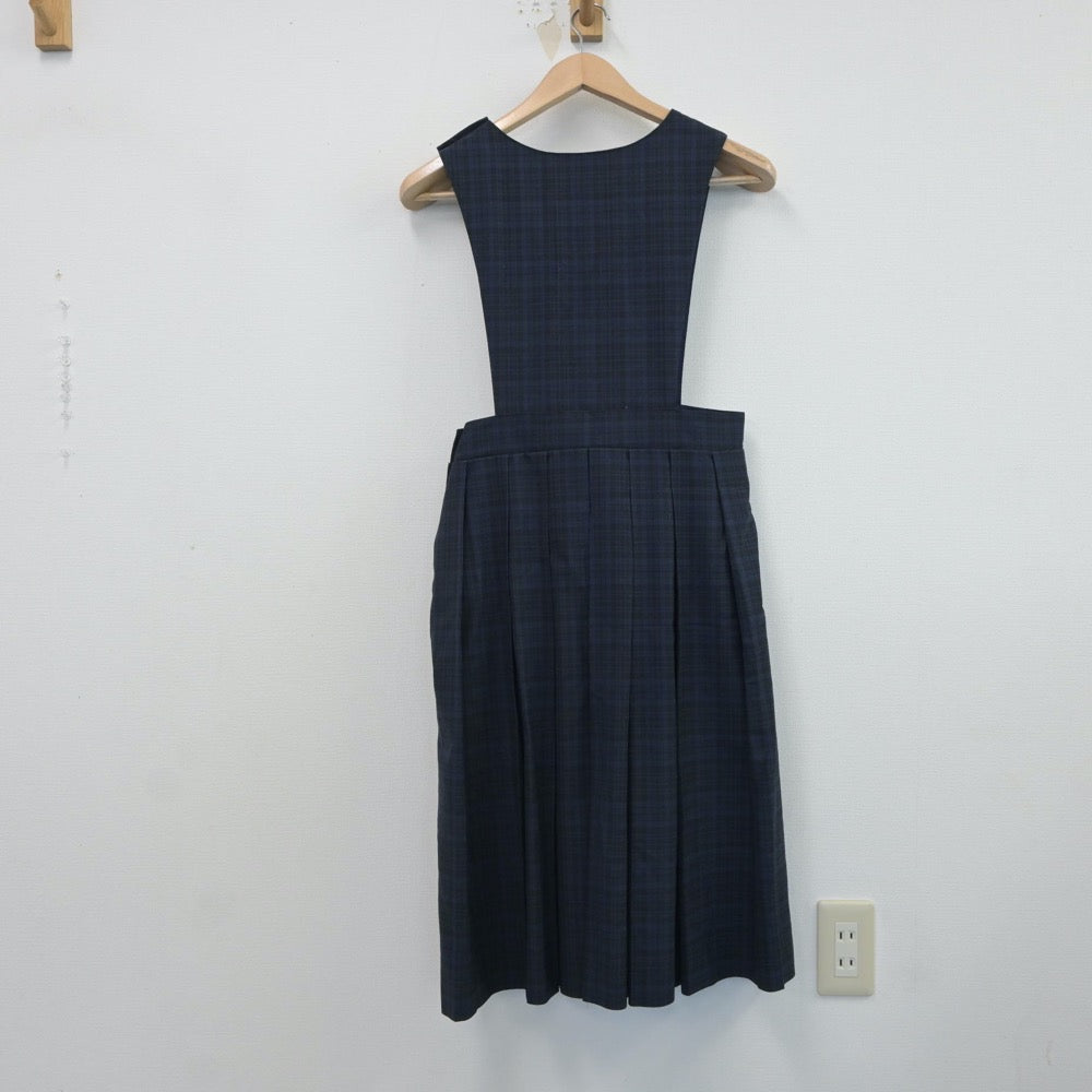 【中古】 学校名不明 女子制服 1点（ジャンパースカート）sf017228