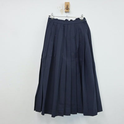 【中古】福岡県 朝倉高等学校 女子制服 3点（セーラー服・スカート）sf017229