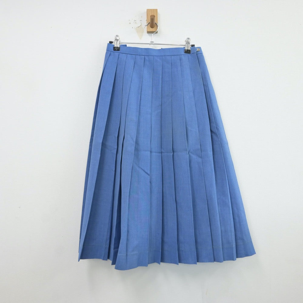 【中古】福岡県 朝倉高等学校 女子制服 3点（セーラー服・スカート）sf017230