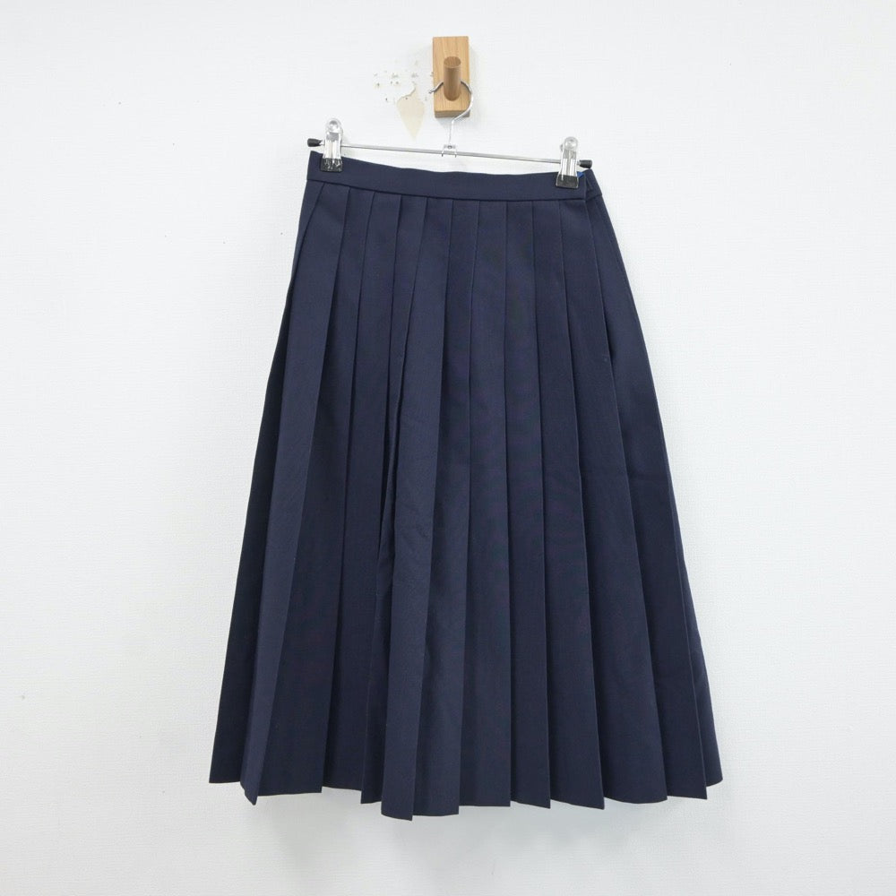 【中古】福岡県 大刀洗中学校 女子制服 3点（セーラー服・スカート）sf017248