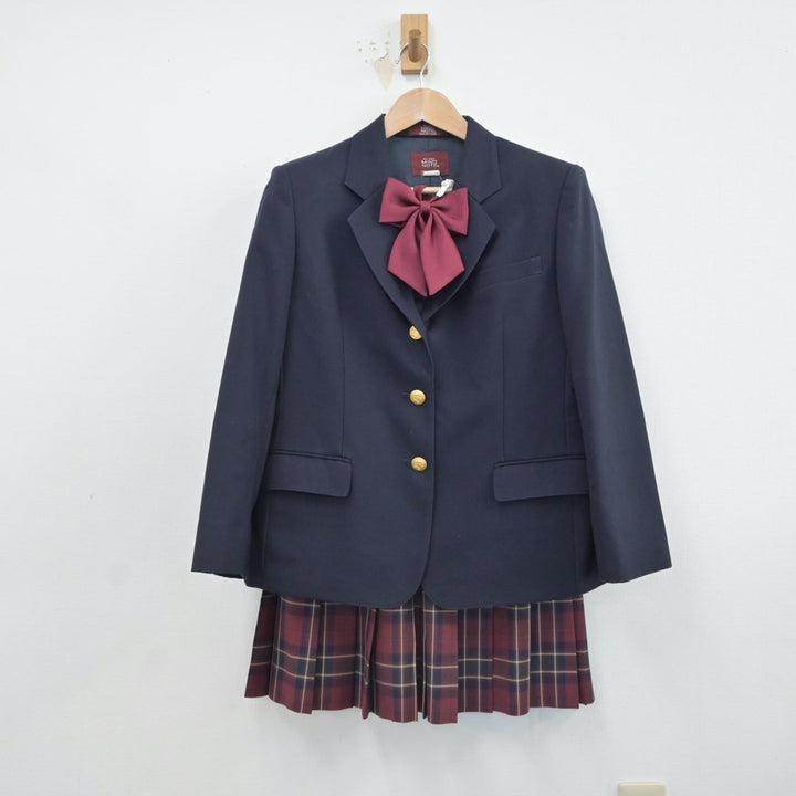 【中古制服】大阪府 豊島高等学校 女子制服 3点（ブレザー・スカート）sf017249【リサイクル学生服】 | 中古制服通販パレイド