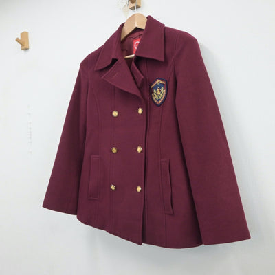 【中古】静岡県 静岡英和女学院高等学校 女子制服 1点（コート）sf017252