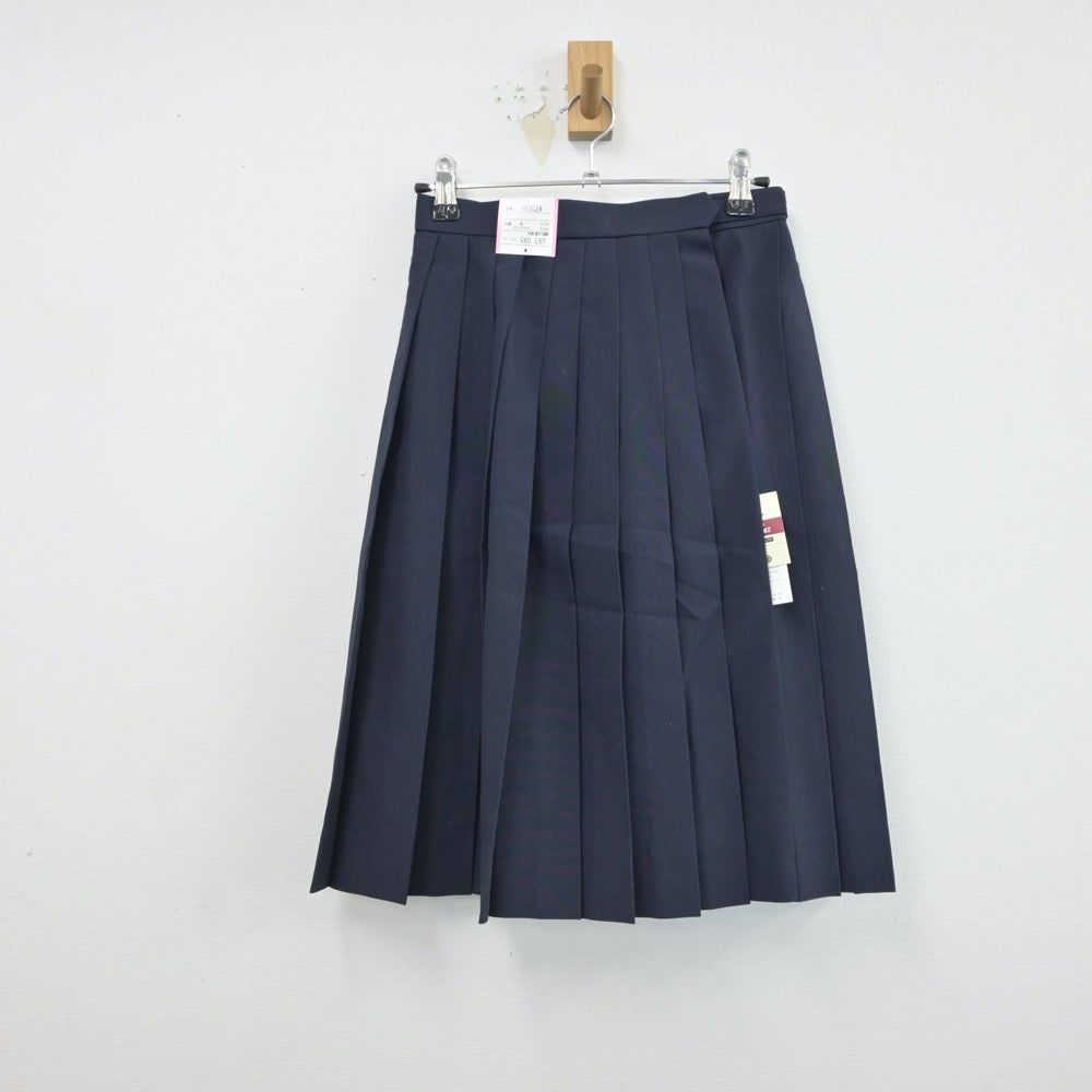 【中古】岐阜県 笠松中学校 女子制服 3点（セーラー服・スカート）sf017253