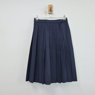 【中古】岐阜県 笠松中学校 女子制服 3点（セーラー服・スカート）sf017254