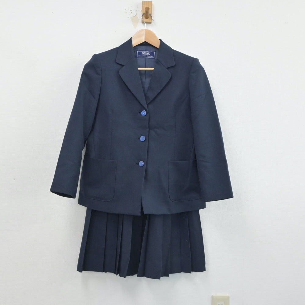 【中古】埼玉県 与野南中学校 女子制服 3点（ブレザー・ベスト・スカート）sf017261