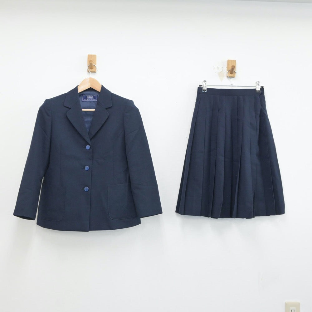 【中古】埼玉県 与野南中学校 女子制服 3点（ブレザー・ベスト・スカート）sf017261