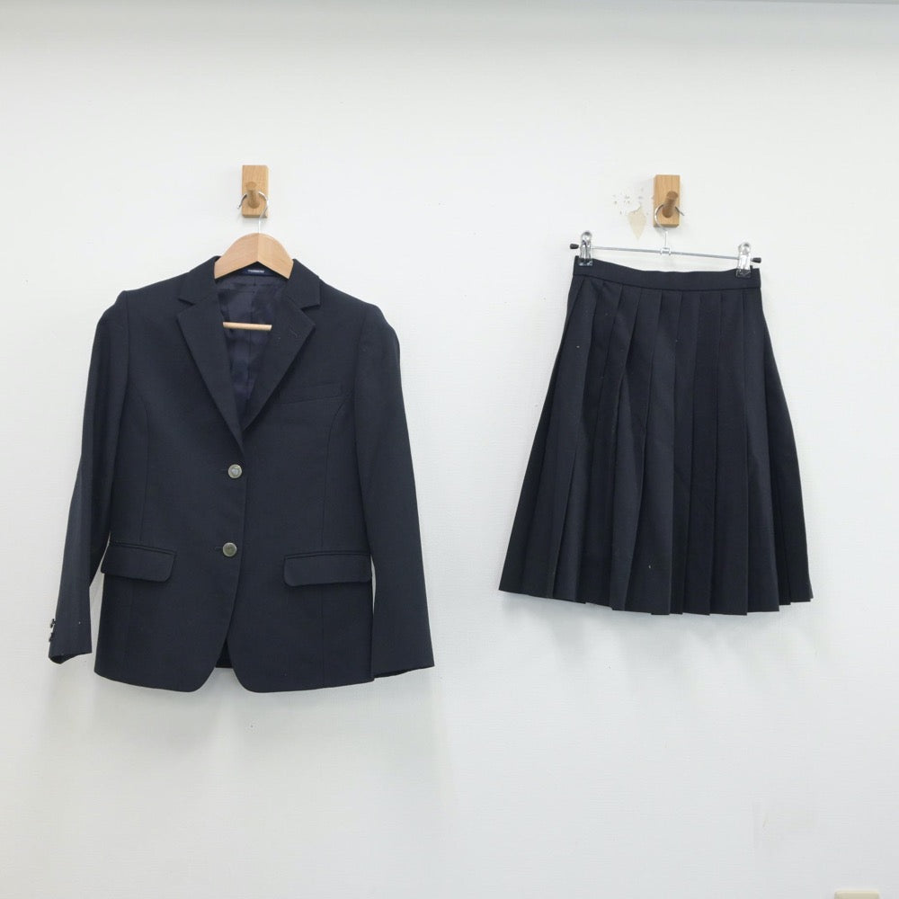 【中古】東京都 日本女子大学附属高等学校 女子制服 2点（ブレザー・スカート）sf017263