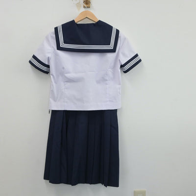 【中古】茨城県 東海南中学校 女子制服 3点（セーラー服・スカート）sf017264