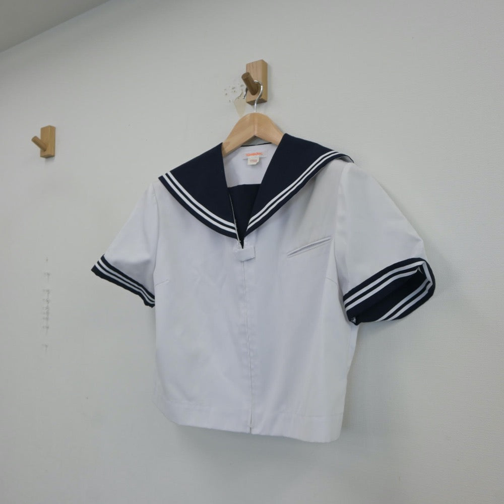 【中古】千葉県 高洲中学校 女子制服 1点（セーラー服）sf017287