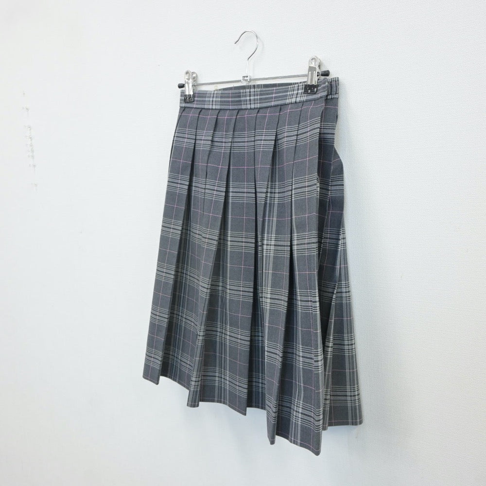 【中古】石川県 星稜高等学校 女子制服 2点（スカート）sf017289