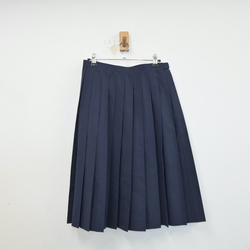 【中古】千葉県 高洲中学校 女子制服 3点（セーラー服・スカート）sf017291