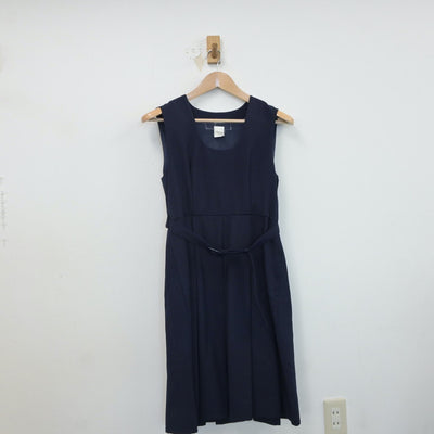 【中古】秋田県 聖霊学園高等学校 女子制服 3点（ブレザー・シャツ・ジャンパースカート）sf017295