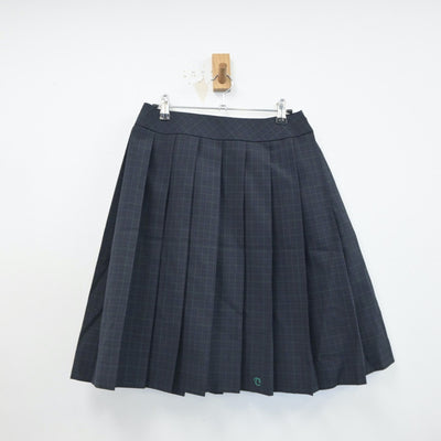 【中古】大阪府 盾津中学校 女子制服 2点（シャツ・スカート）sf017299