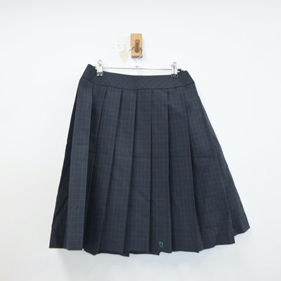 【中古】大阪府 盾津中学校 女子制服 2点（シャツ・スカート）sf017300