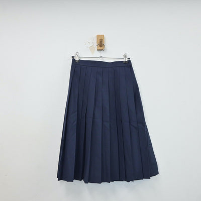 【中古】埼玉県 上里北中学校 女子制服 2点（シャツ・スカート）sf017306