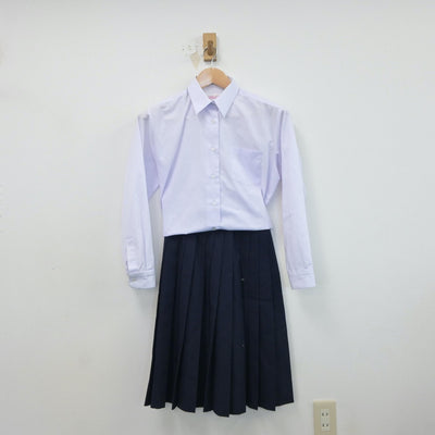 【中古】佐賀県 国見中学校 女子制服 4点（ブレザー・シャツ・ベスト・スカート）sf017312